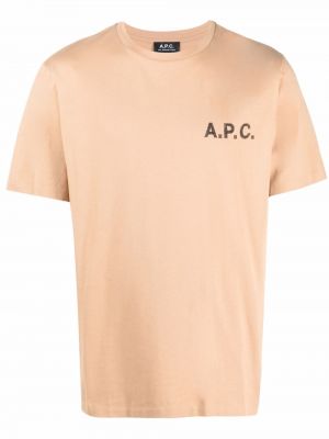 Camiseta con estampado A.p.c.