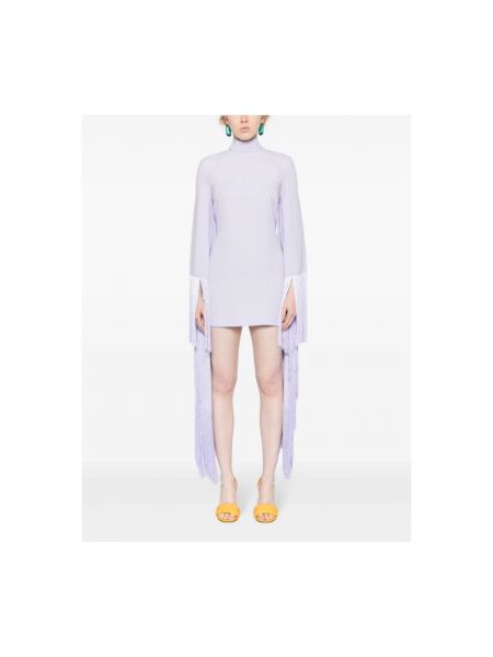 Mini vestido Taller Marmo violeta