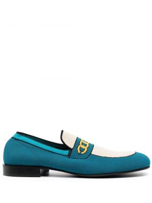 Jacquard loafers Marni blå