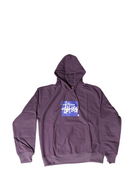 Hættetrøje Stüssy lilla