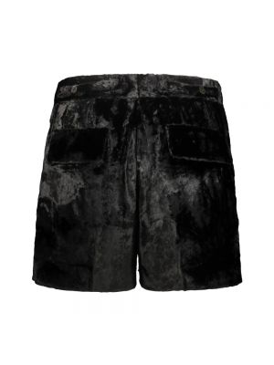 Pantalones cortos de terciopelo‏‏‎ Sapio negro