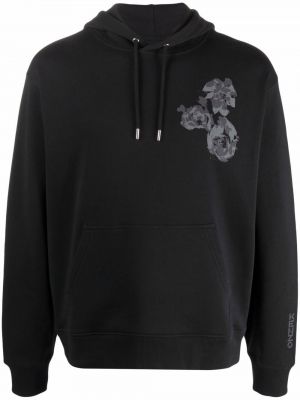 Sudadera con capucha de flores Kenzo negro