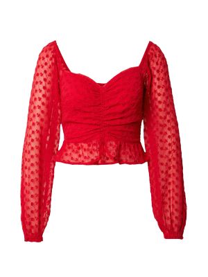 Bluza Hollister rdeča