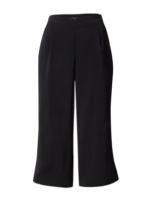 Pantaloni culotte plissettati Vero Moda nero