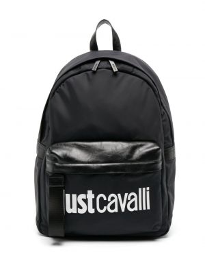 Rucksack mit reißverschluss Just Cavalli schwarz