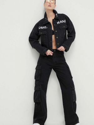 Kurtka jeansowa oversize Karl Kani czarna