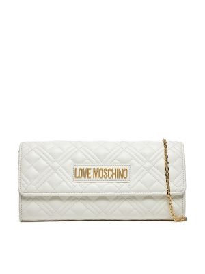Чанта тип „портмоне“ Love Moschino бяло