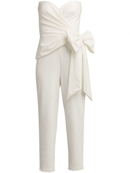 Ολόσωμη φόρμα με φιόγκο Tadashi Shoji λευκό