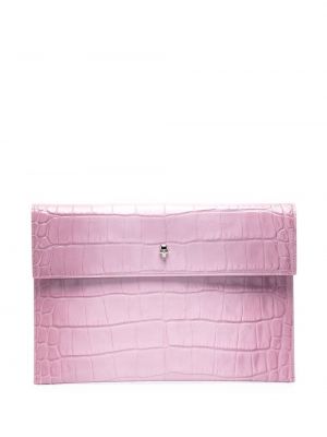 Clutch somiņa Alexander Mcqueen rozā