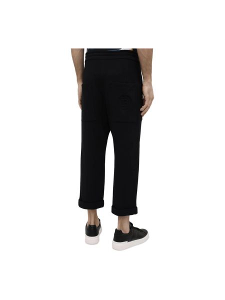 Pantalones de algodón Balmain negro
