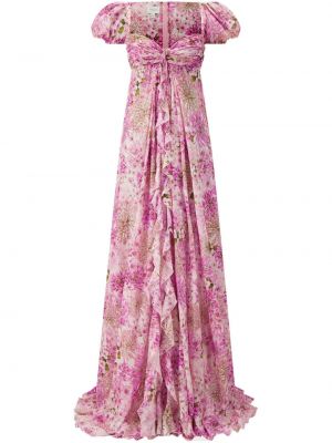 Макси рокля Giambattista Valli розово