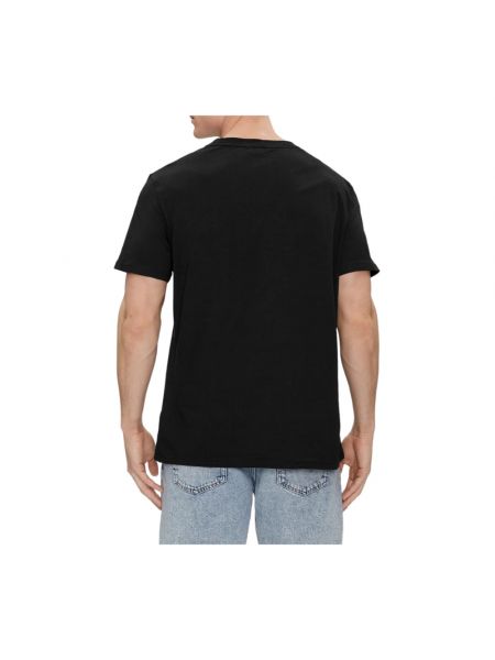 T-shirt aus baumwoll Calvin Klein schwarz