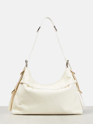 Kožna torba za preko ramena Givenchy bijela
