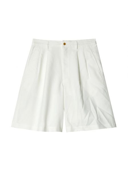 Shorts mit plisseefalten Comme Des Garçons weiß