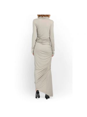 Sukienka długa z dżerseju drapowana Andrea Adamo