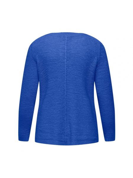 Sweter Only Carmakoma niebieski