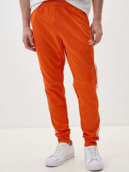 Спортивные штаны Adidas Originals оранжевые