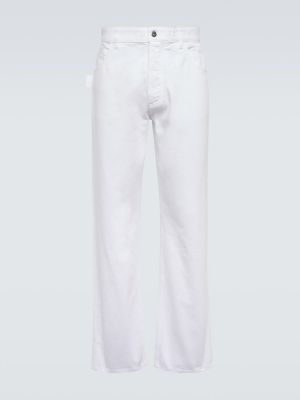 Straight leg jeans Bottega Veneta bianco