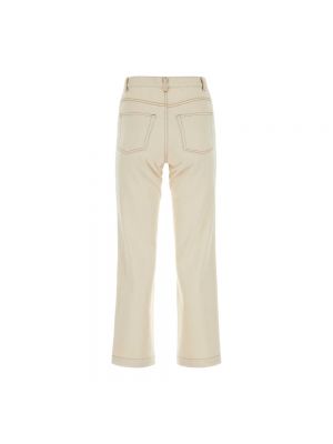 Jeansy w kolorze melanż A.p.c. białe