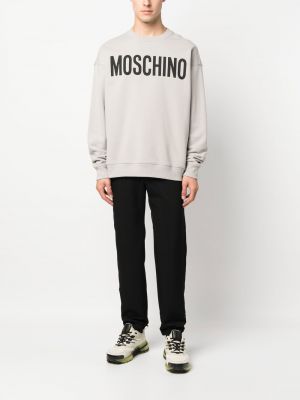 Sweter z nadrukiem Moschino