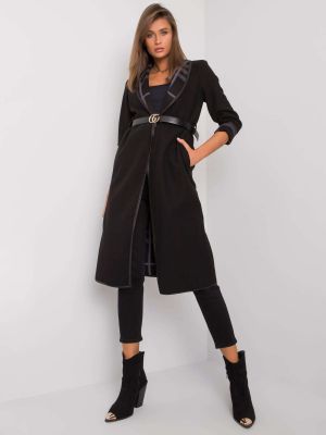 Παλτό slip-on Fashionhunters μαύρο