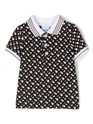 Polokošeľa Boss Kidswear - biely
