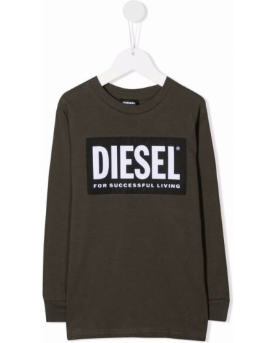 T-shirt z printem Diesel Kids