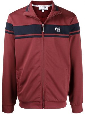 Brodert lang genser Sergio Tacchini rød