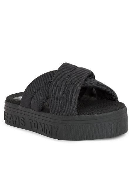 Sandale Tommy Jeans negru