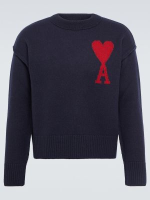 Jersey de lana de tela jersey Ami Paris