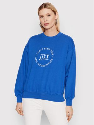 Sportinis džemperis oversize Jjxx mėlyna