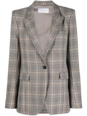 Karierter blazer Fabiana Filippi beige