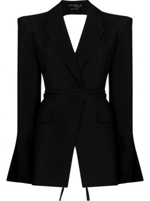 Lang blazer Mugler svart