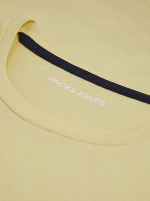 T-shirt Jack & Jones gelb