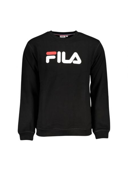 Sweatshirt mit rundhalsausschnitt Fila schwarz