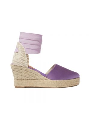 Chaussures de ville en soie Scarosso violet