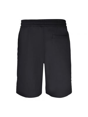Pantalones cortos de algodón Burberry negro