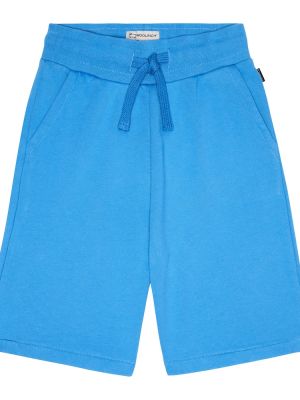 Klassiset puuvilla shortsit pojille Woolrich Kids sininen