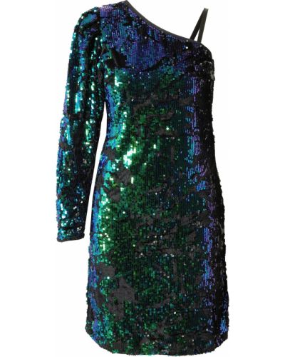 co'couture Rochie 'Sera'  bleumarin / verde / lila / negru