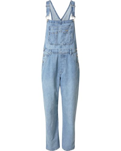 Priliehavé džínsy s rovným strihom Gap modrá