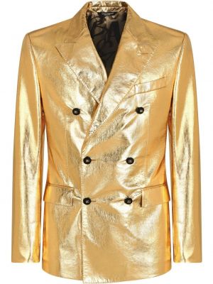 Blazer Dolce & Gabbana gold