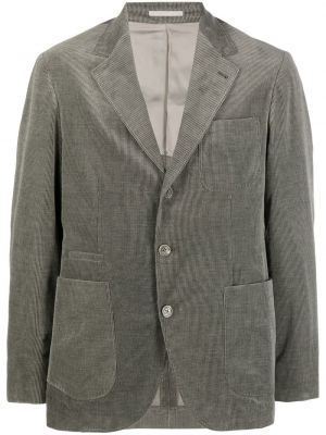 Lang blazer Brunello Cucinelli grønn