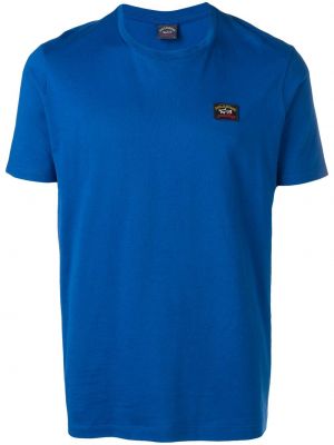 T-shirt mit rundem ausschnitt Paul & Shark blau