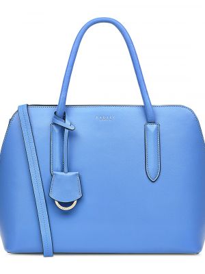 Кожаная сумка Radley London синяя
