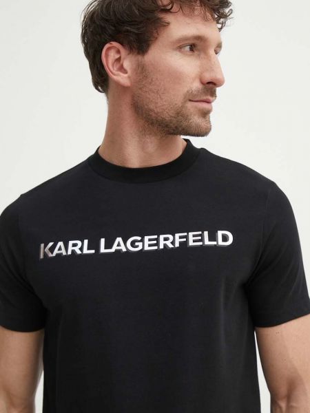 Majica Karl Lagerfeld crna