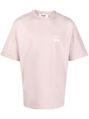 T-shirt Msgm rosa