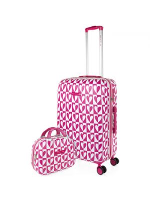 Różowa walizka Agatha Ruiz De La Prada