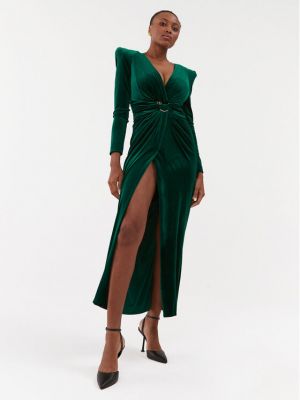 Зеленое вечернее платье Babylon