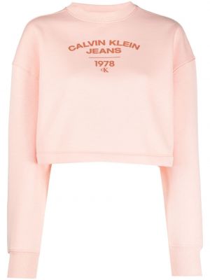 Mikina s potiskem Calvin Klein Jeans