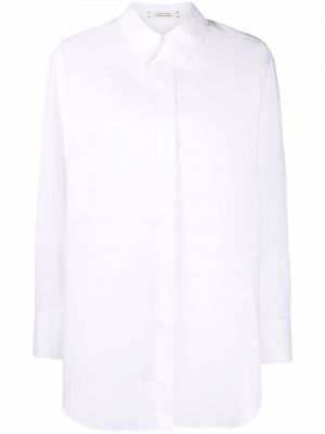 Oversized βαμβακερό πουκάμισο Dorothee Schumacher λευκό